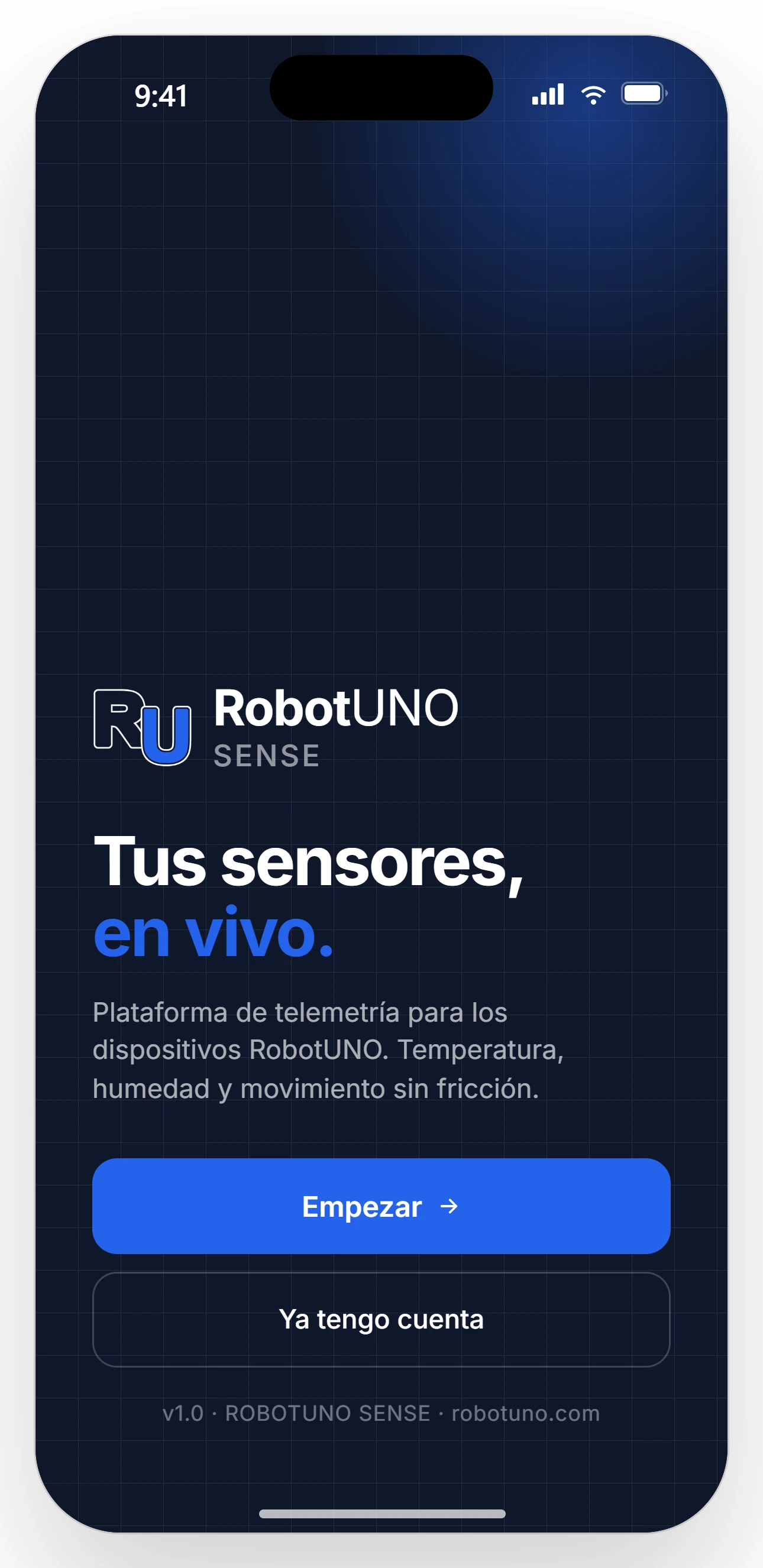 Smart Home IoT System 1 Splash screen of Smart Home IoT mobile app