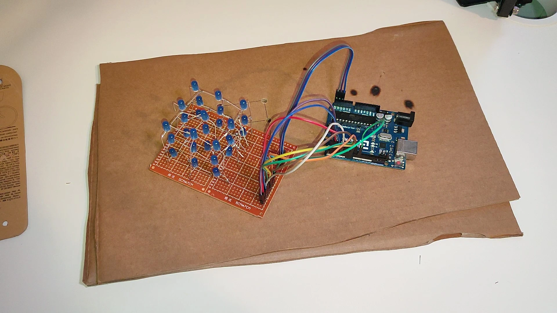 aa conexiones arduino led cubo led 3x3x3