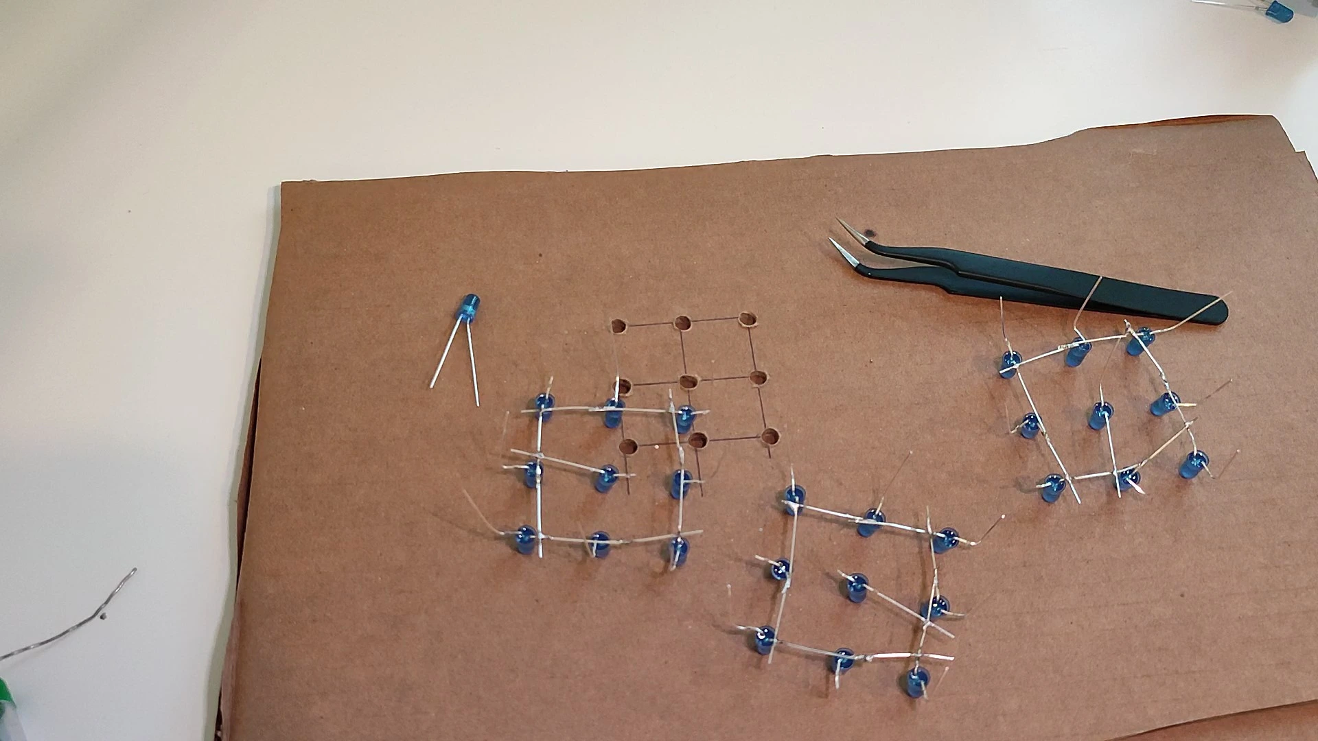 aa todas las capas cubo led 3x3x3