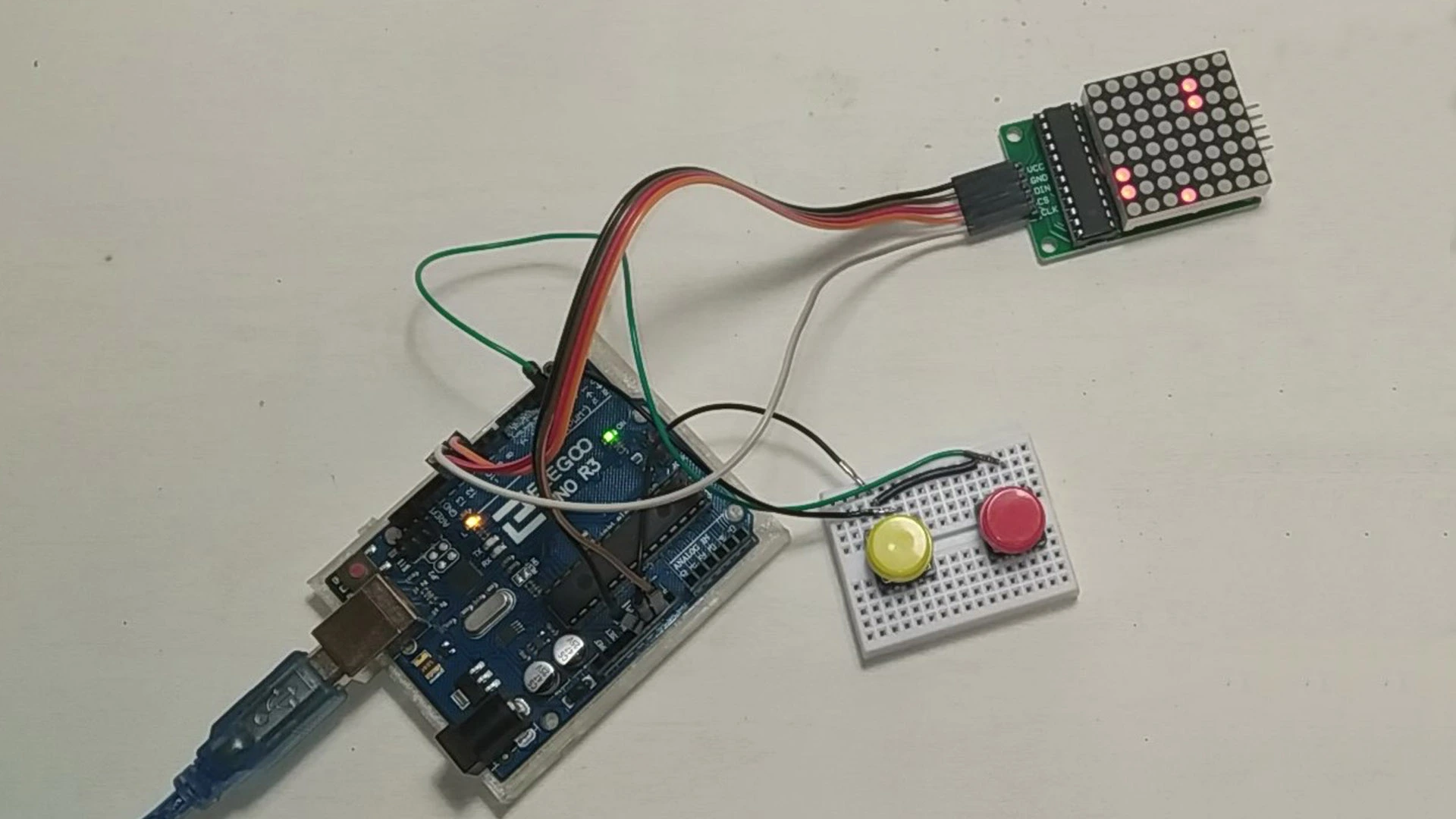 proyecto arduino esquivar meteoritos tutorial