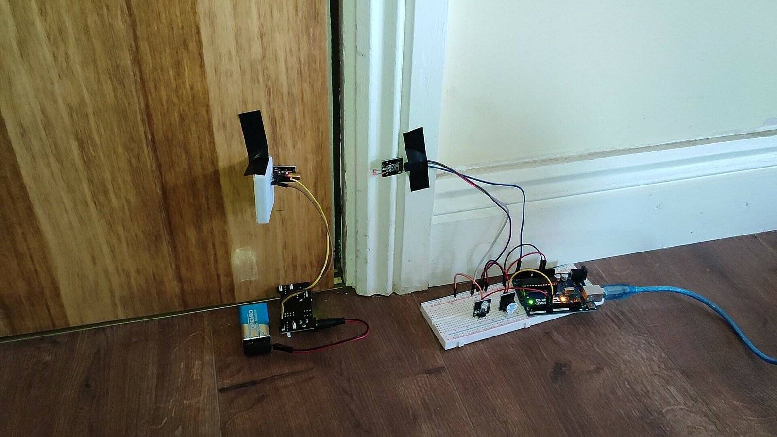 barrera laser arduino