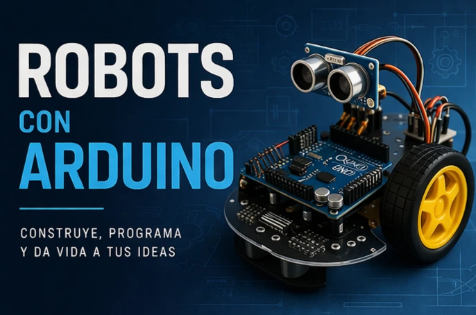 Proyectos de rob&oacute;tica con Arduino