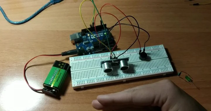 sensor de aparcamiento con arduino